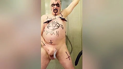 Satan Slave Takes A Perverted Enema Session part 5