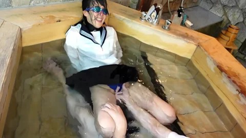 Dripping Uniform, Restrained In A Bathtub, Off-campus Lesson